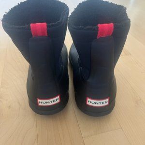 Hunter Men's Insulated Short Boots - Black (UK size 9)